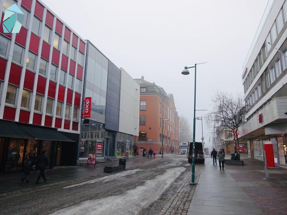 特羅姆瑟的街道